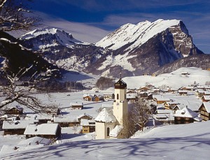 Schoppernau skidorp