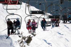 Stoeltjeslift wintersport Oostenrijk